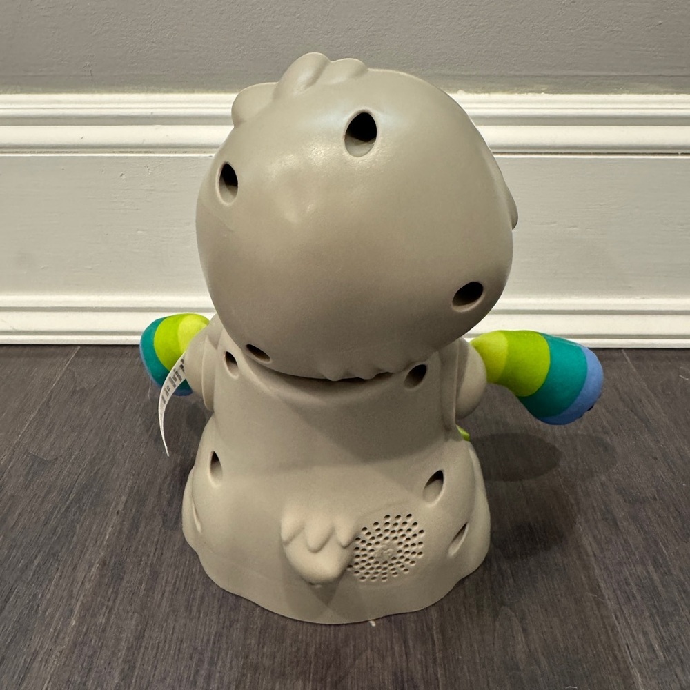 Fisher-Price Gray and Green Learning Sloth Linkimal Electronic Toy which Sings - Picture 6 of 7